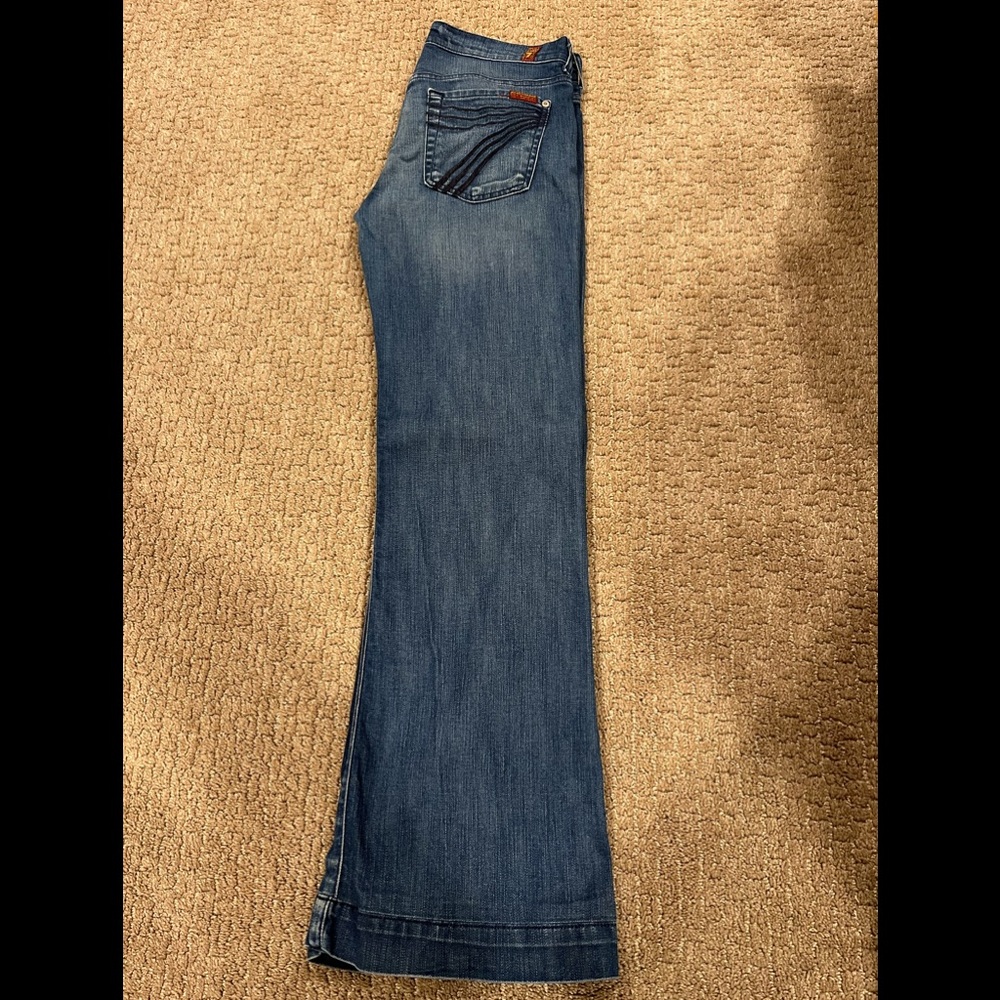 7 for all mankind dojo flare jean